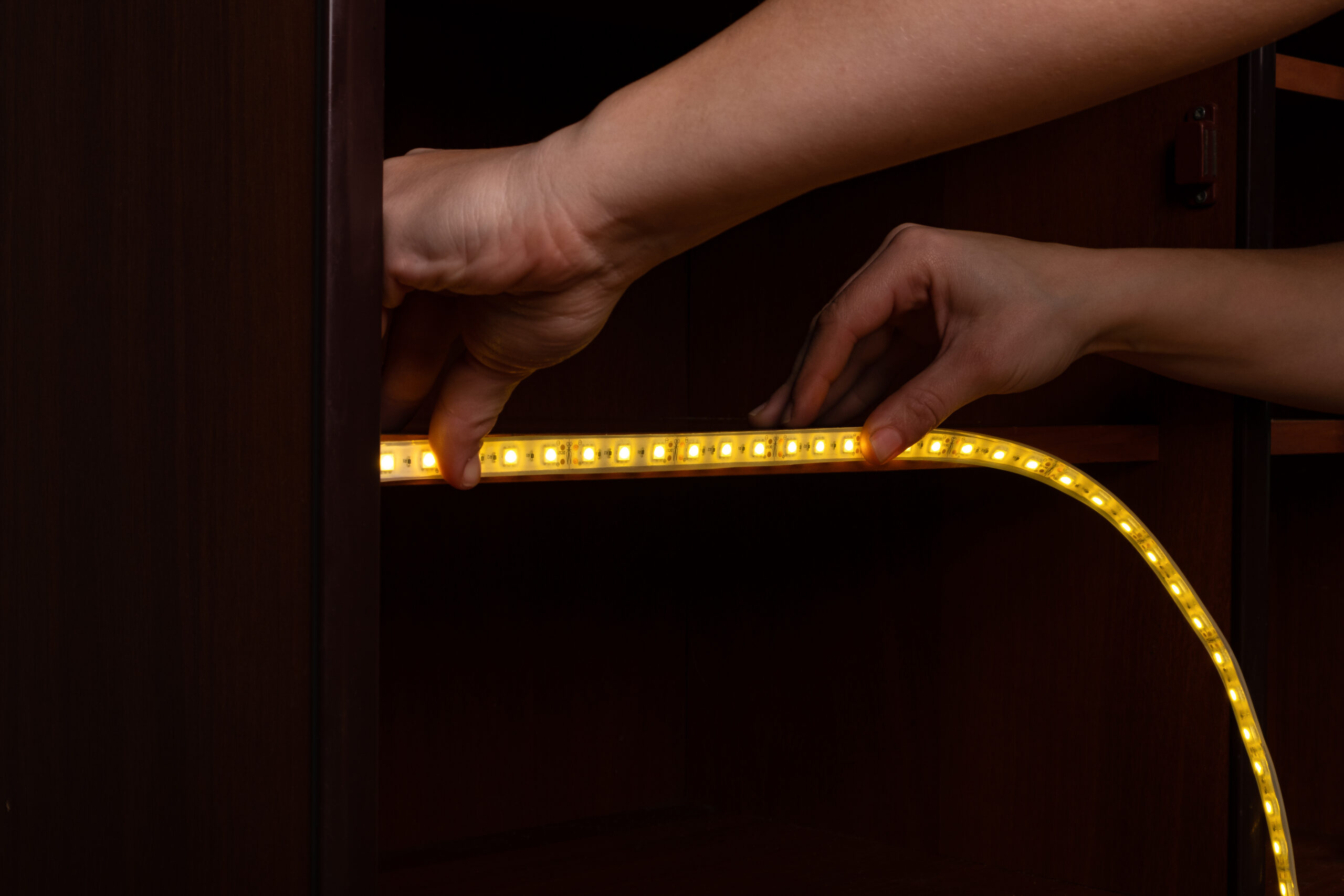 LED lighting installation